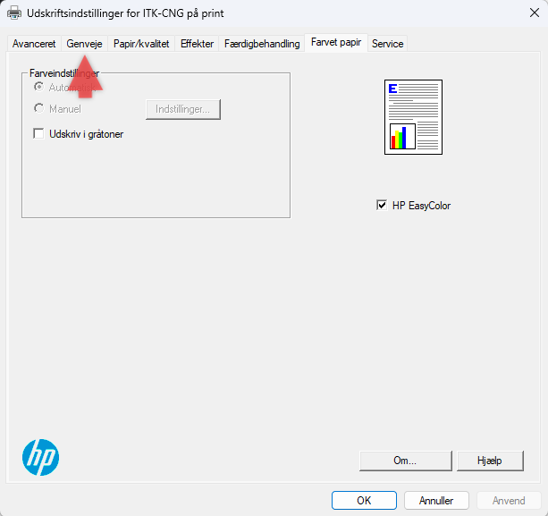 Printer Indstillinger Hvergang, Skridt 6 + Pil.png